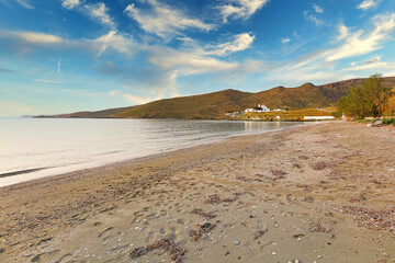 Flambouria beach of Kythnos, Greece