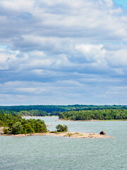 Archipelago elevated view, Aland Islands, Finland