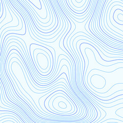 Fototapeta na wymiar Topographic map. Abstract background of curved lines. Mountains. Vector illustration