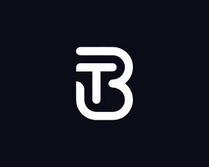 BT TB Logo Design , Initial Based TB BT Monogram
