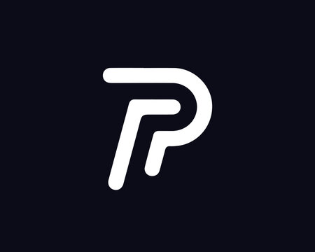 RP Logo Design , Initial Based RP Monogram
