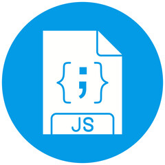 JS File Format Icon Design
