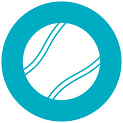 Tennis Ball Icon Design