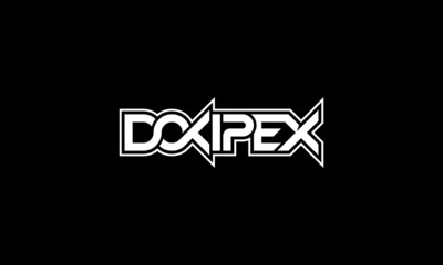 Fototapeta premium DOKIPEX Letter Typhography Text Monogram Logo Design Vector