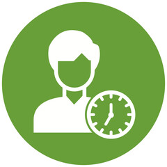 Time Management Icon Design