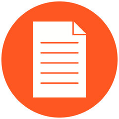 Fototapeta premium Page Icon Design