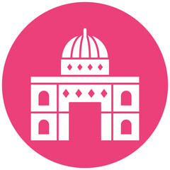 Dome Rock Icon Design