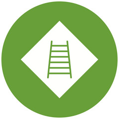 Railroad Sign Icon Design