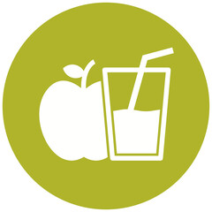 Apple Juice Icon Design