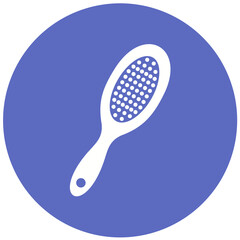 Hair Brush Icon Design