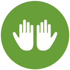 Obraz premium Dua Icon Design
