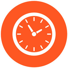 Wall Clock Icon Design
