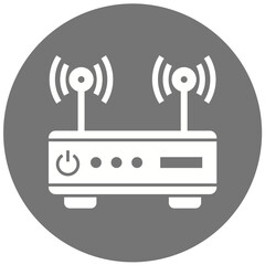 Wifi Router Icon Design