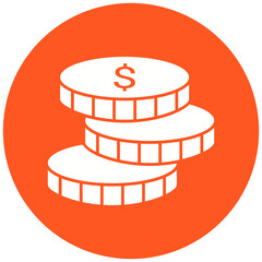 Coins Icon Design
