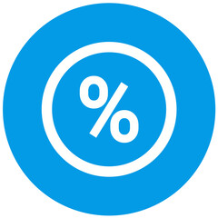 Percentage Icon Design