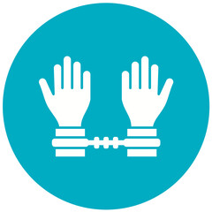 Arrest Icon Design