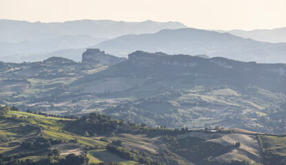 San Leo and Val Marecchia from Republic of San Marino