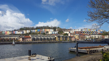 A view of Bristol marina