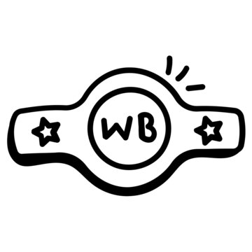 recommend clip art: Wrestling Belt