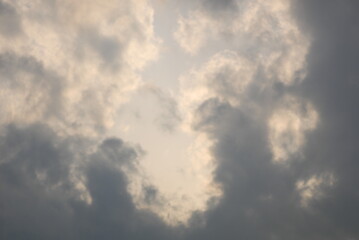 clouds in the sky