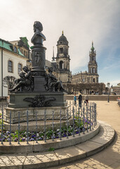 Brühlsche Terrasse, Dresdener Altstadt