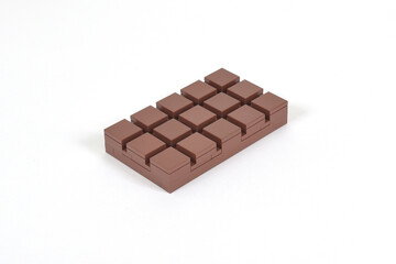 Chocolat en briques de construction briques