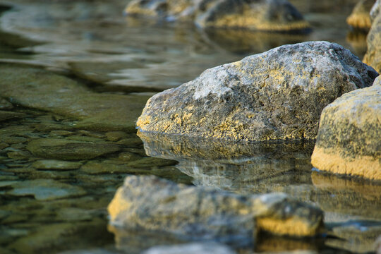 Stein im See 