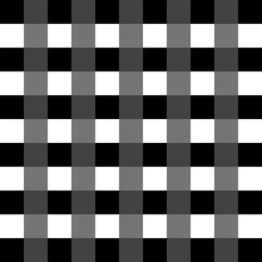Obraz premium Pattern for clothing design or for decorative backgrounds, black and white squares 