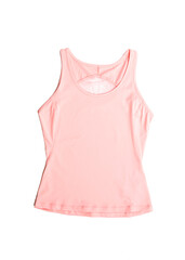 sport women's garment on white background 