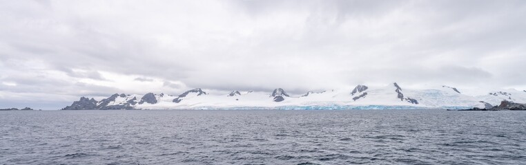 Eis-Gletscher auf Half Moon Island Süd-Shettland-Inseln vor der Antarktis