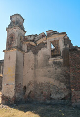 Ruins of an old mexican castle