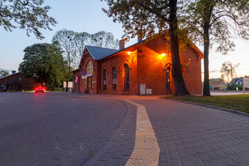 Train Station at Pabianice City - Poland