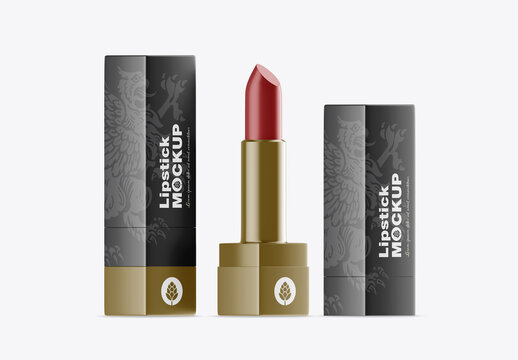 Set Lipstick Mockup