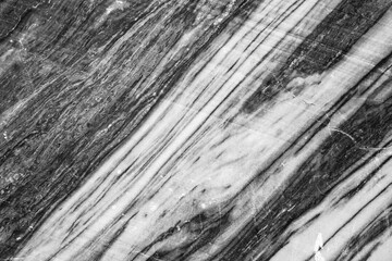 Black and white marble pattern, frontal view, background photo