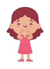 kawaii girl character