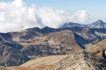 Landscape of Pirin Mountain near Polezhan Peak, Bulgaria