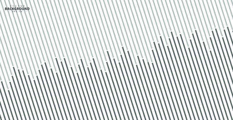 Fototapeta premium Abstract technology backgrounds by stripe background. wave lines pattern. Vector illustration EPS 10.
