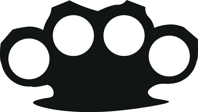 Knuckleduster Fist Weapon Attack Punch Hand Knuckle Duster 