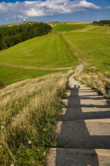 road in the countryside