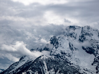Gritty Mountains on a Cloudy Day