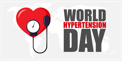 vector illustration for world hypertension day