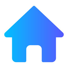 home gradient icon