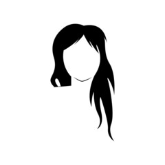 Hair women icon