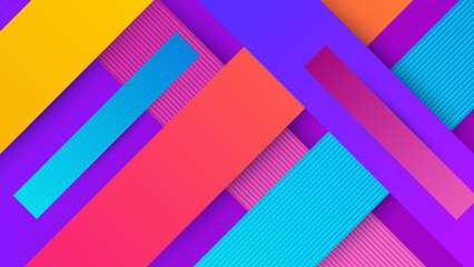 Geometric abstract background with colorful shape abstract design background