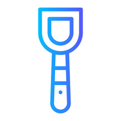 tongue cleaner gradient icon