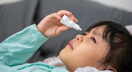 Choose eye drops for children according to their age.