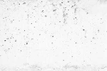 Old white painted concrete wall texture. Whitewashed shabby cement slab. Textured abstract light grunge background