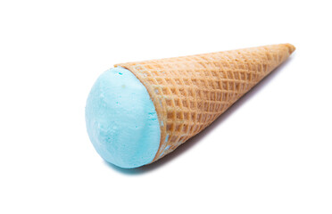 ice cream cone isolated
