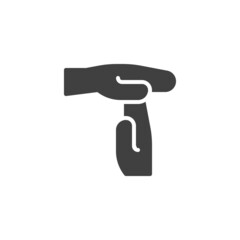 Time out gesture vector icon