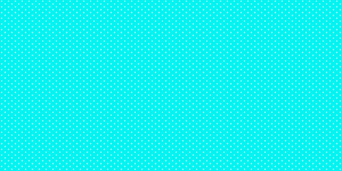 polka dot pattern off white circles teal background